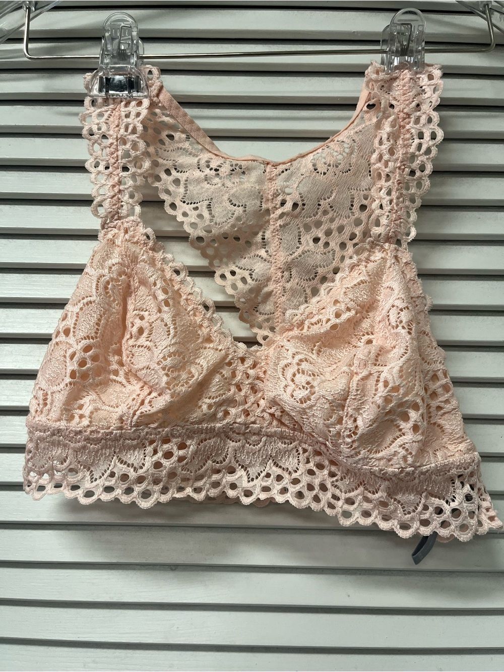 AERIE✨M✨Delicate Lace Bralette in Soft Peach